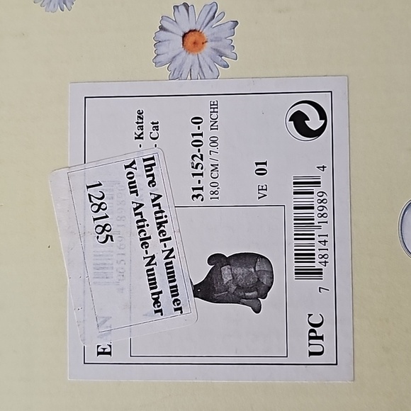 NIB Pink Cat Figurine LUCA by Goebel Rosina Wachtmeister Collection - Picture 8 of 8